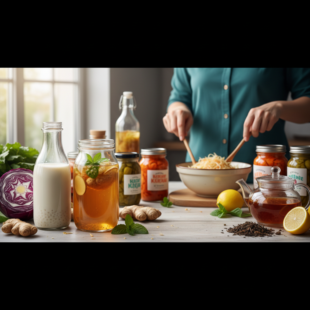 Fermented Foods with a 2026 Perspective: Kefir, Kombucha, and Homemade Production Secrets