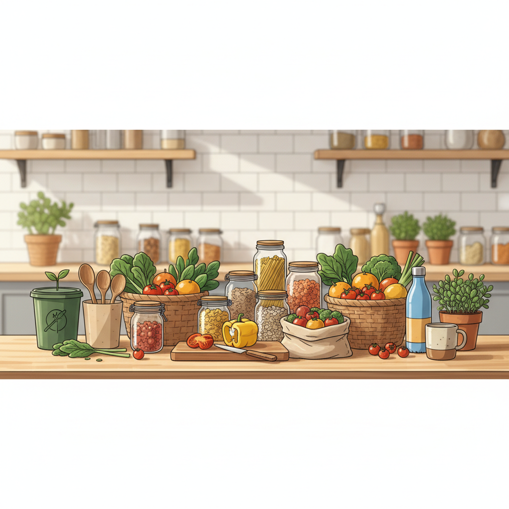 Zero Waste Kitchen at Home: Sustainable Living Guide in 30 Days (2026)