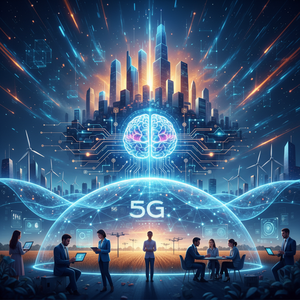Unlocking Potential: How Widespread 5G Coverage Powers AI and Productivity