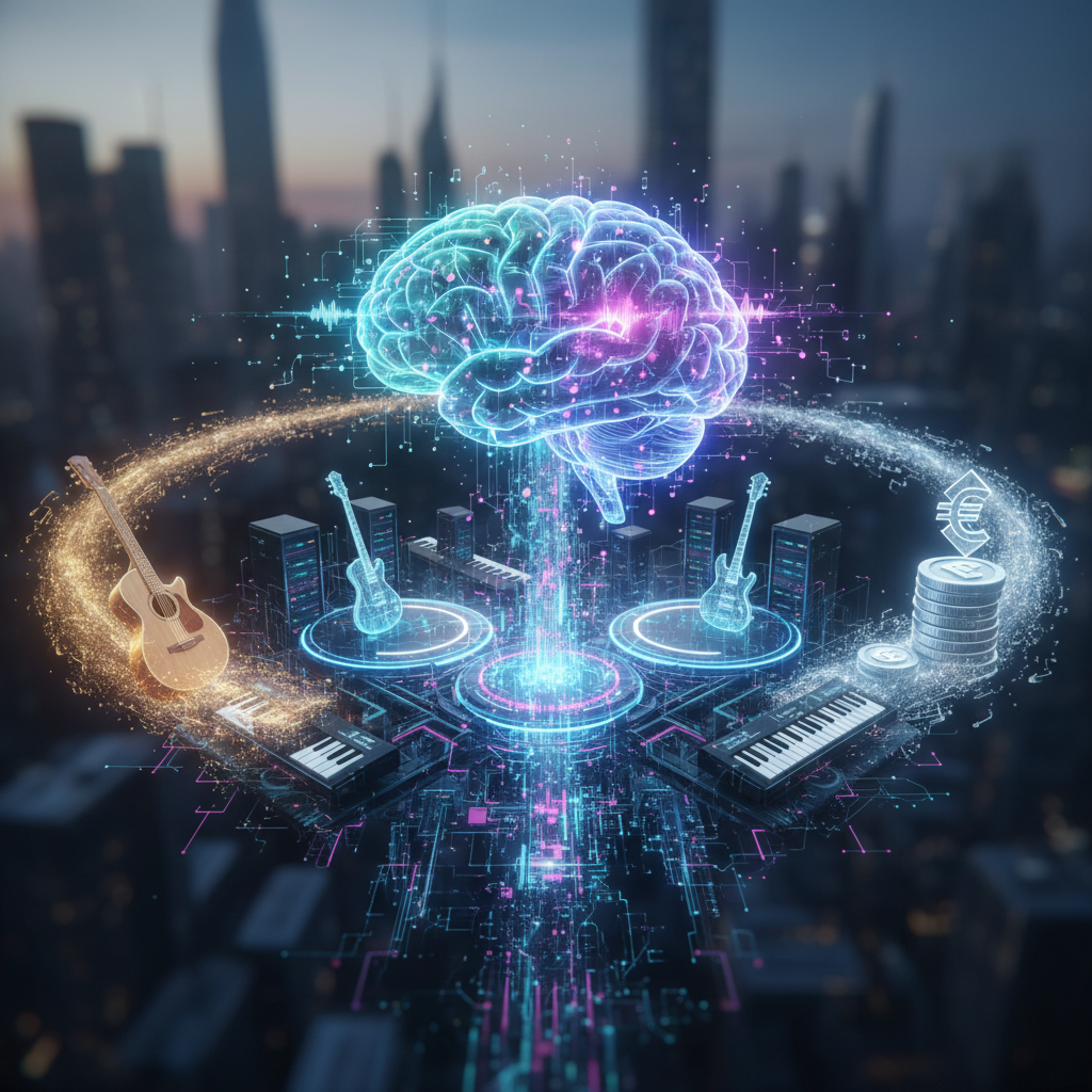 The AI Music Deluge: Navigating Authenticity and Economics on Digital Platforms