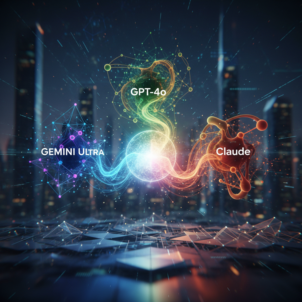 Multimodal AI Unveiled: Gemini Ultra, GPT-4o, and Claude's Convergent Capabilities