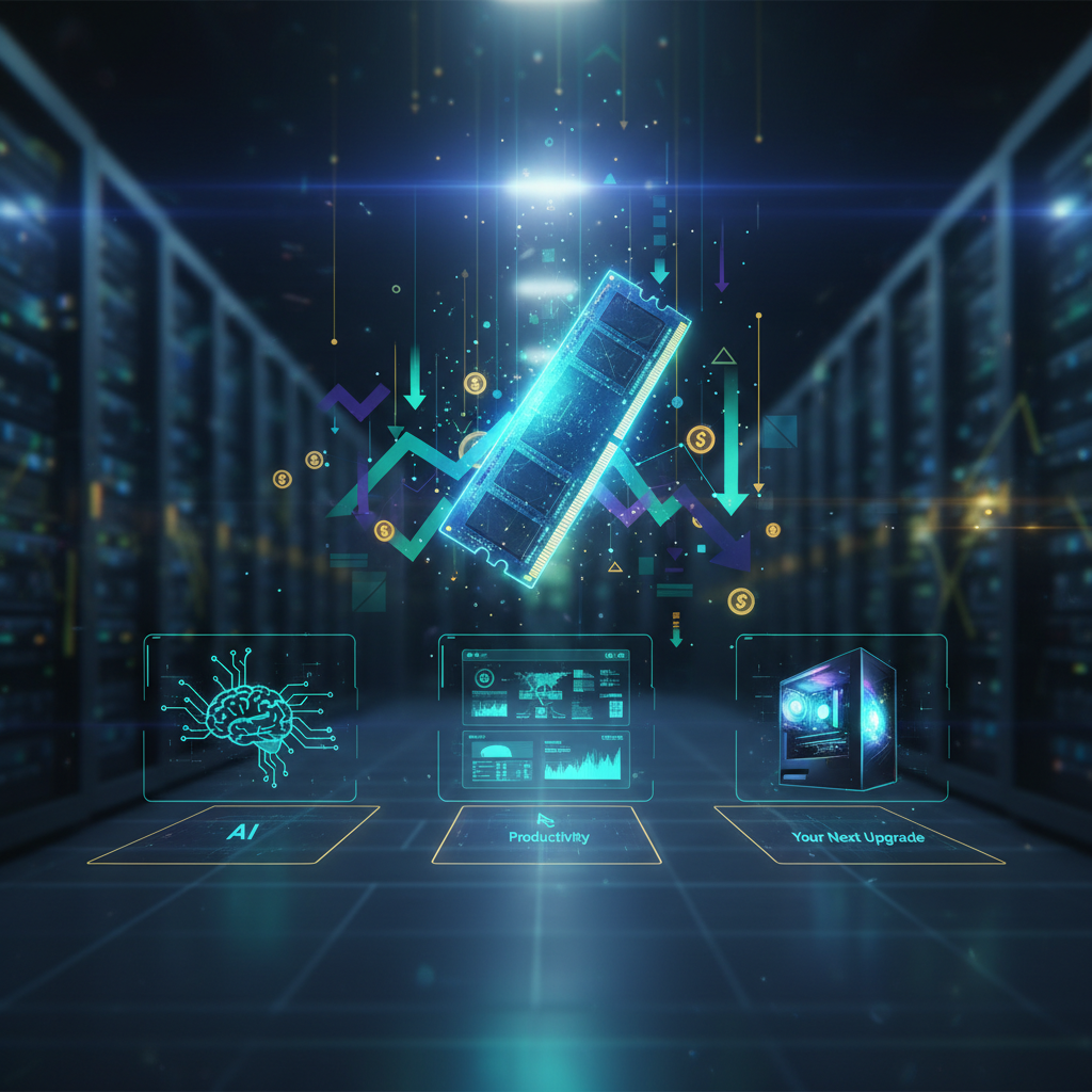 DDR5 RAM Price Plunge: What It Means for AI, Productivity, and Your Next Upgrade