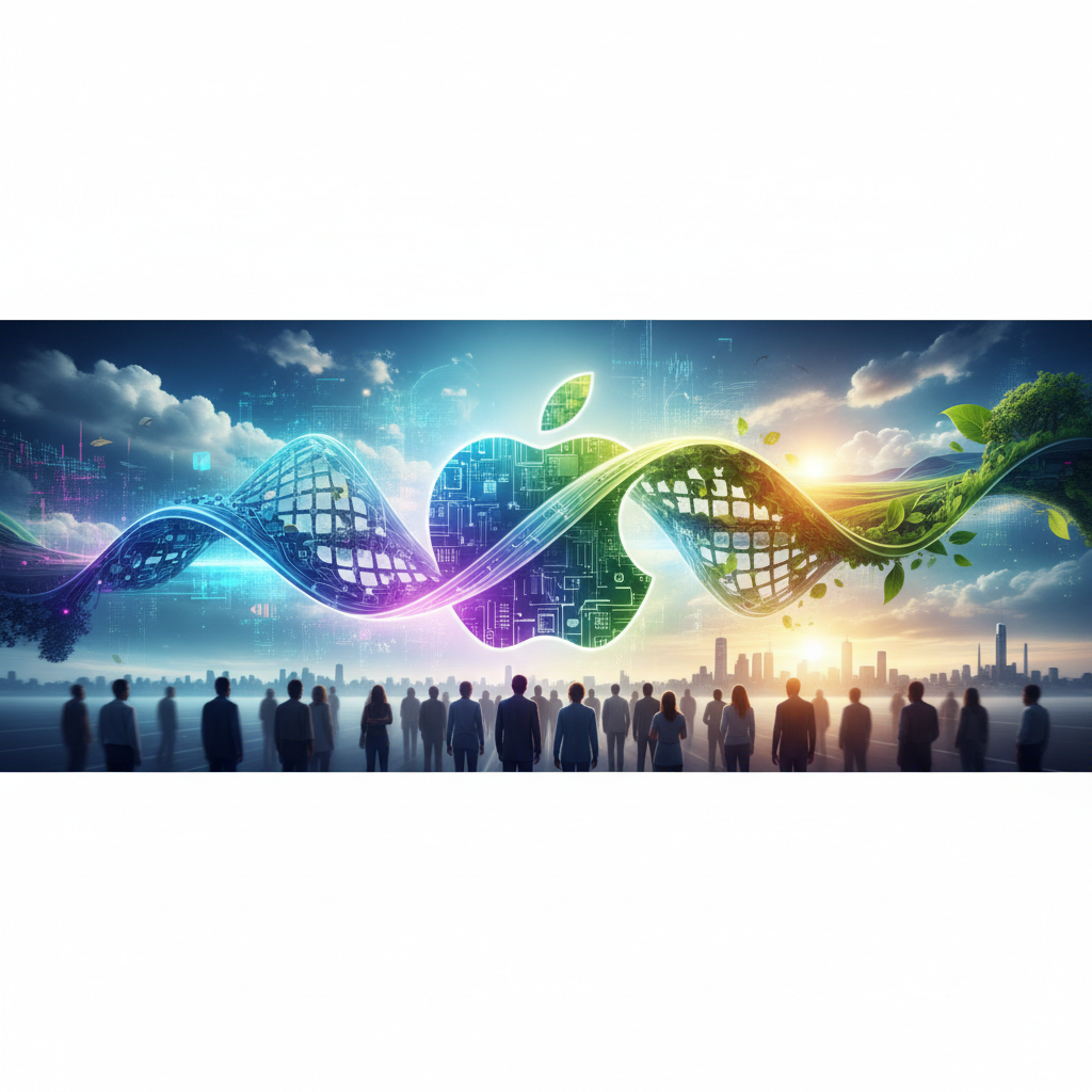 Apple's Evolving Legacy: Cook's AI, Health, &amp; Green Impact, and Future Leadership Challenges