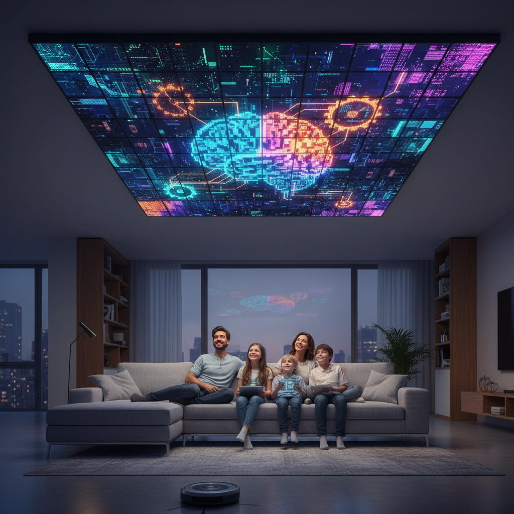 Govee’s multicolor ceiling light doubles as a low-res screen