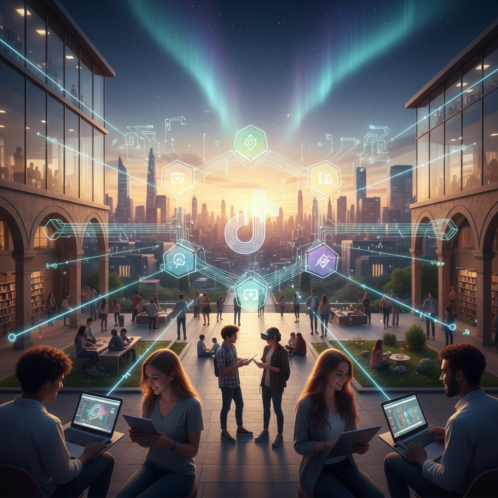 TikTok's Campus Hub: Connectivity, Productivity, and Digital Wellness for Students