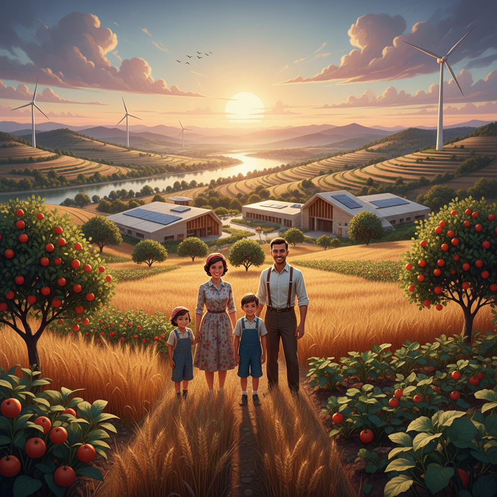 Agrarian utopia in 1950s socialist realism