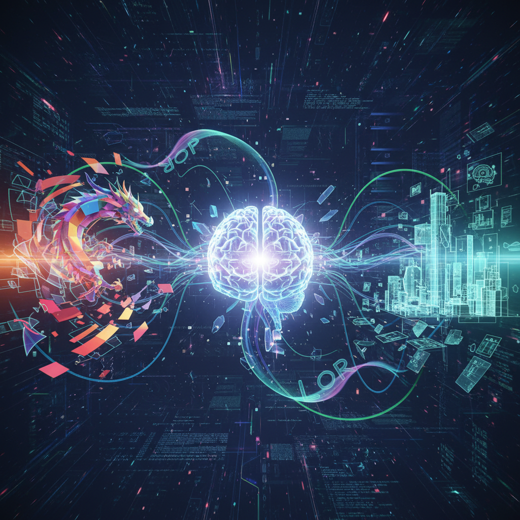 Beyond Flat Screens: AI's Leap from 2D to 3D Animation with LoRA