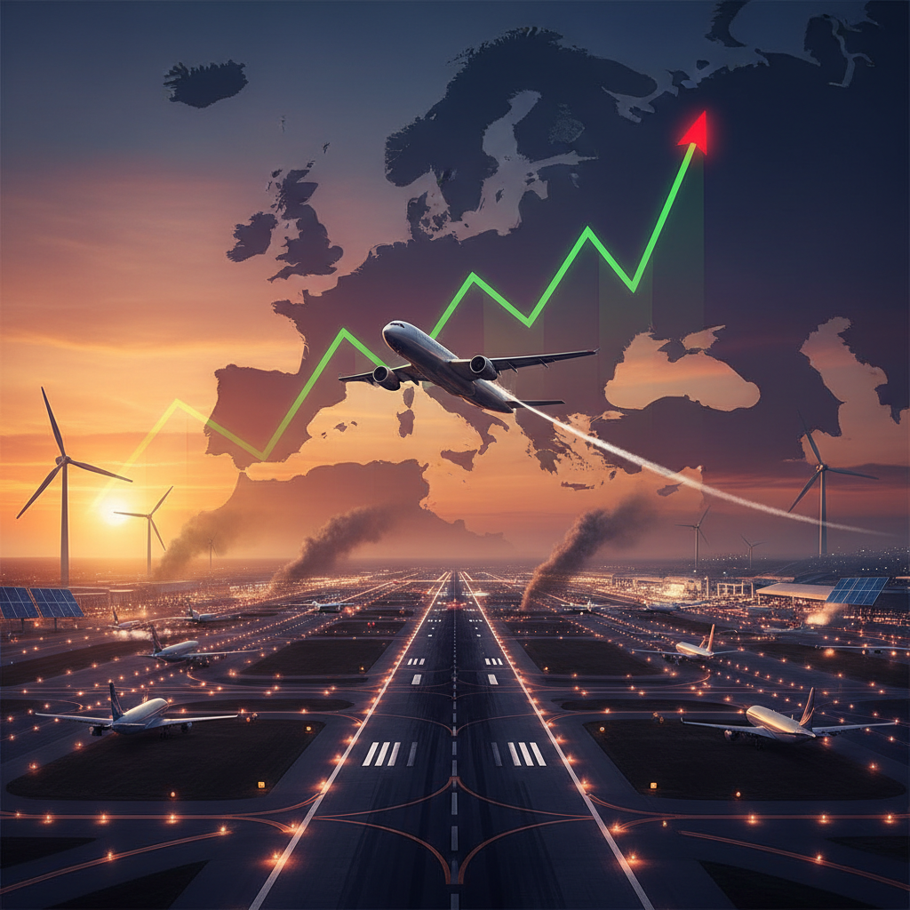 Europe's Aviation Emissions Soar Post-COVID: A Decarbonization Reality Check