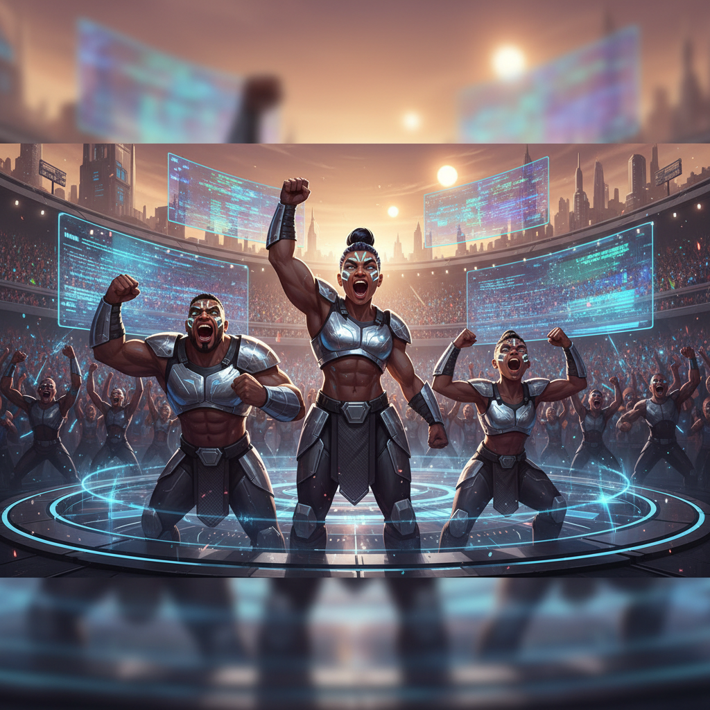 Barbarians Yelling 'Who's Next?'