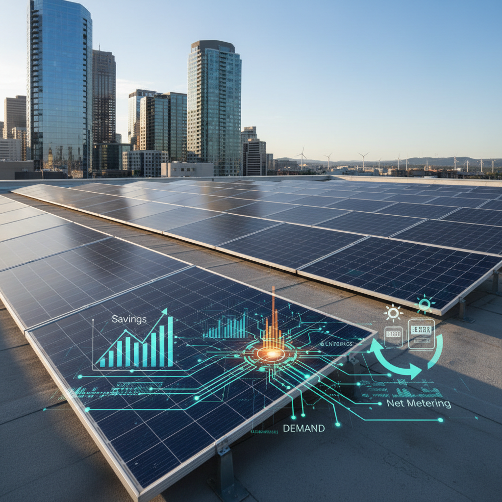 Decoding Commercial Solar Bills: Understanding Net Metering, Demand, and Savings