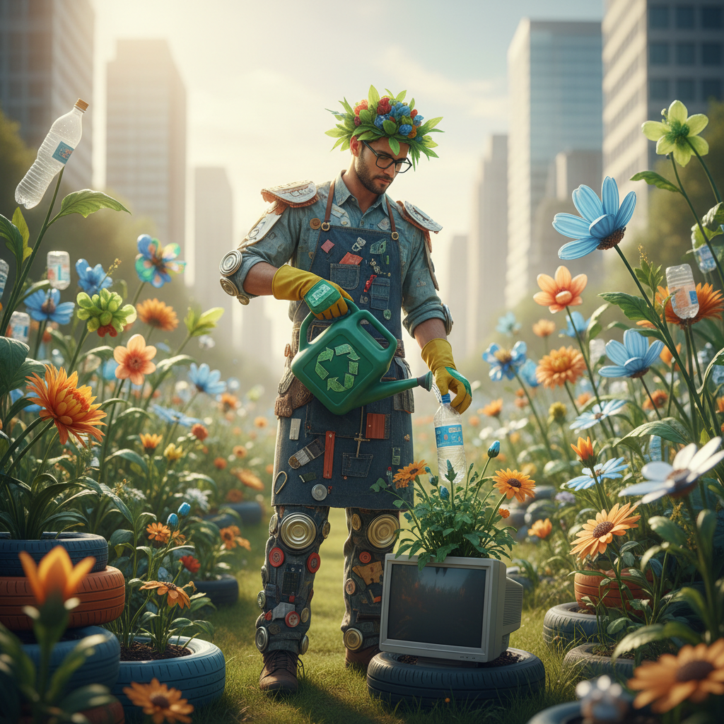 Dr greenthumb..all made from recycled materials