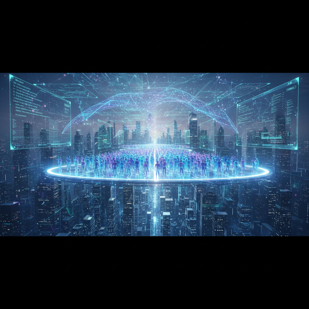 AI's Crowd Control: Navigating Hyper-Realistic Digital Realities