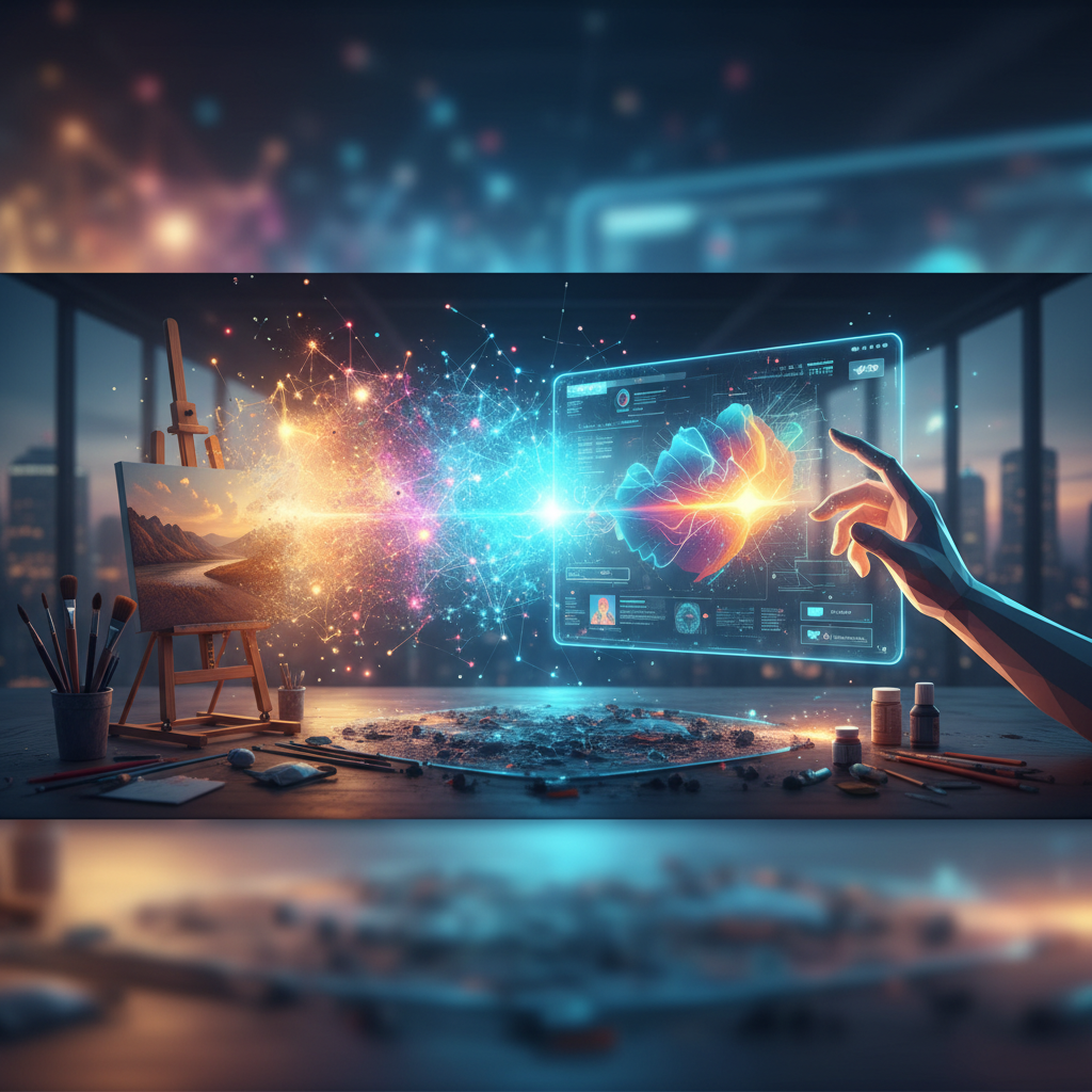 Beyond the Canvas: Generative AI's Impact on Creative Productivity